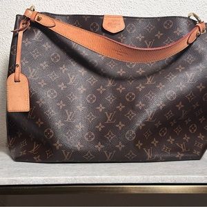 Authentic Louis Vuitton monogram gracefull MM shoulder bag